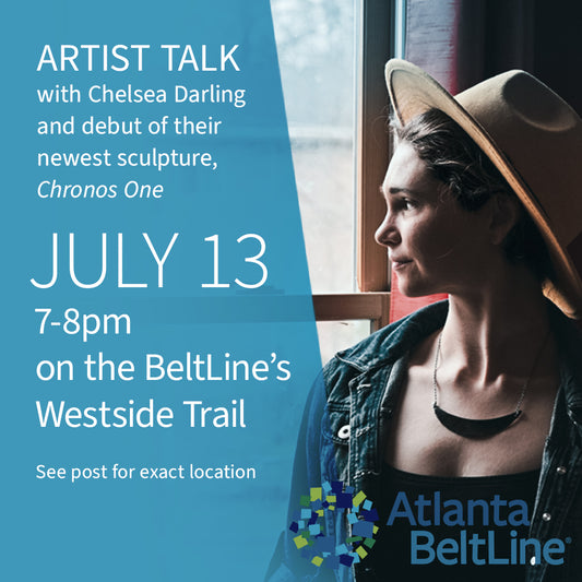 Artist Talk on the Atlanta BeltLine 7-13-23