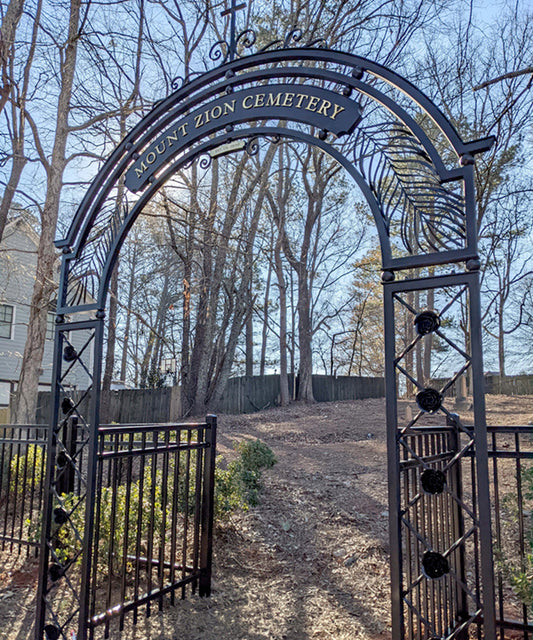 Special commission to honor the reclaimed Mount Zion Cemetery