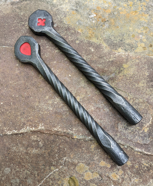 Forged Beer Tap Handles: Set of Two